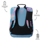 Conjunto Escolar TOTTO Mochila Rayol + Estojo Triplo Tablero 0FB