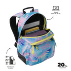 Conjunto Escolar TOTTO Mochila Rayol + Estojo Triplo Tablero 0FB
