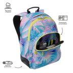 Conjunto Escolar TOTTO Mochila Rayol + Estojo Triplo Tablero 0FB