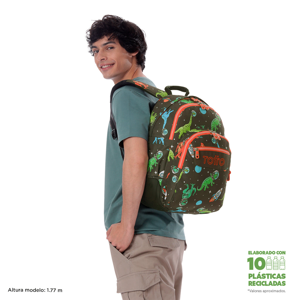 Mochila Escolar 8 a 12 anos Rayol | TOTTO | Vários padrões