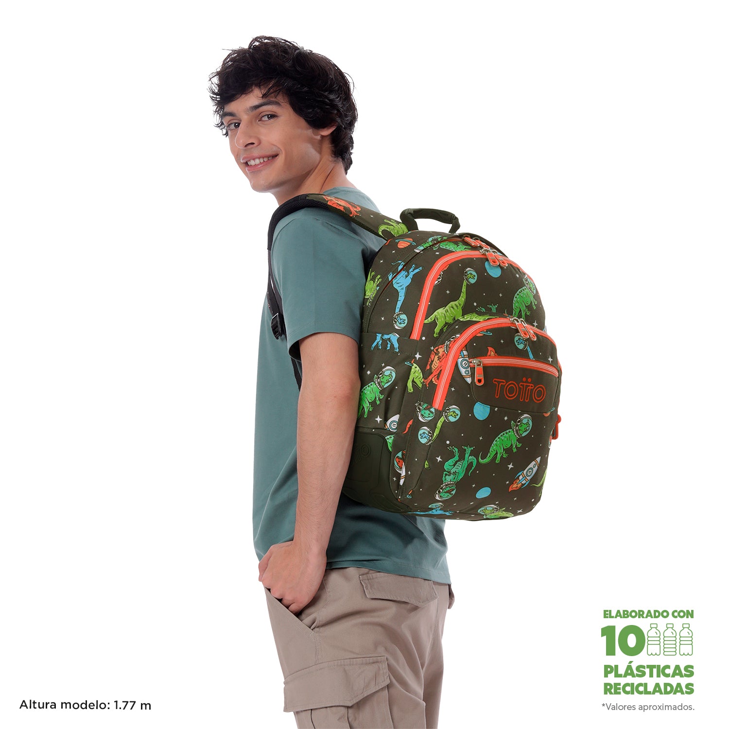 Mochila Escolar 8 a 12 anos Rayol | TOTTO | Vários padrões