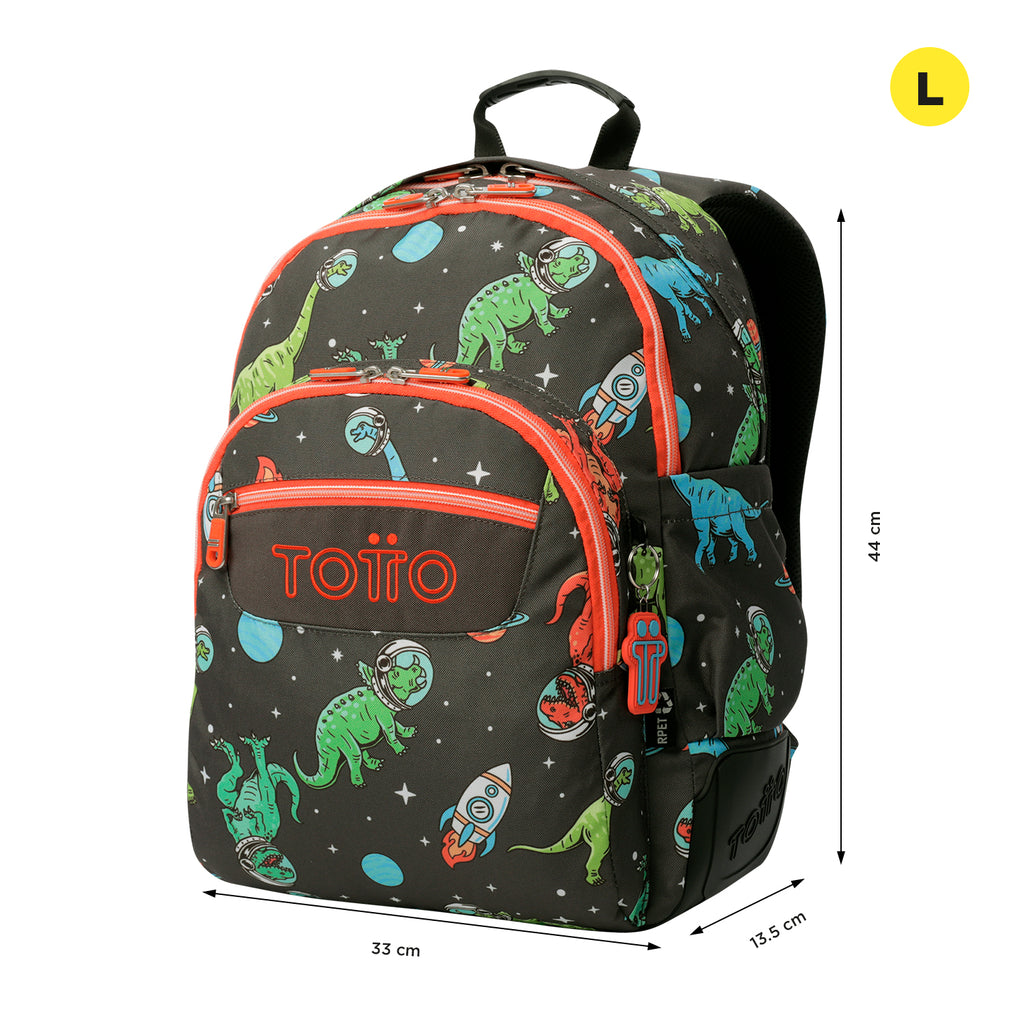 Mochila Escolar 8 a 12 anos Rayol | TOTTO | Vários padrões