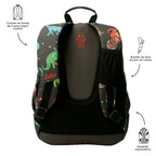 Mochila Escolar 8 a 12 anos Rayol | TOTTO | Vários padrões