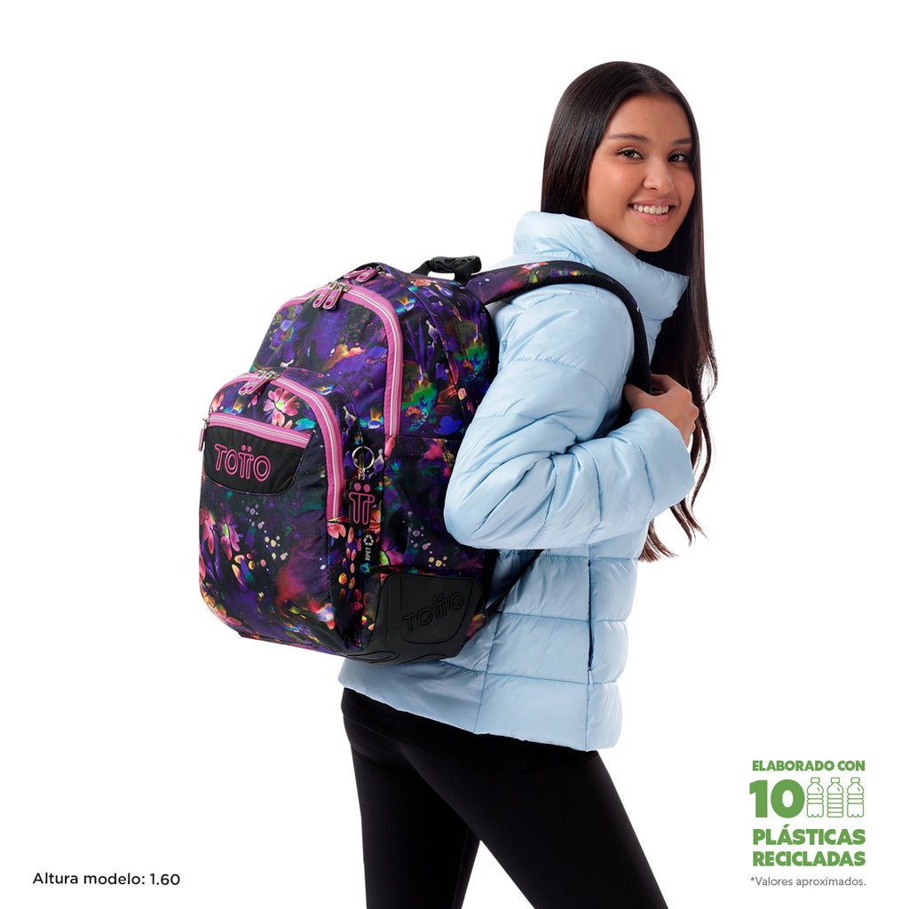 Mochila Escolar 8 a 12 anos Rayol | TOTTO | Vários padrões