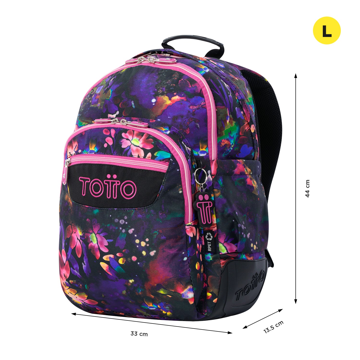 Mochila Escolar 8 a 12 anos Rayol | TOTTO | Vários padrões