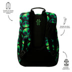 Set Escolar TOTTO - Mochila Rayol + Lonchera Borrador + Estuche Tablero 6DS