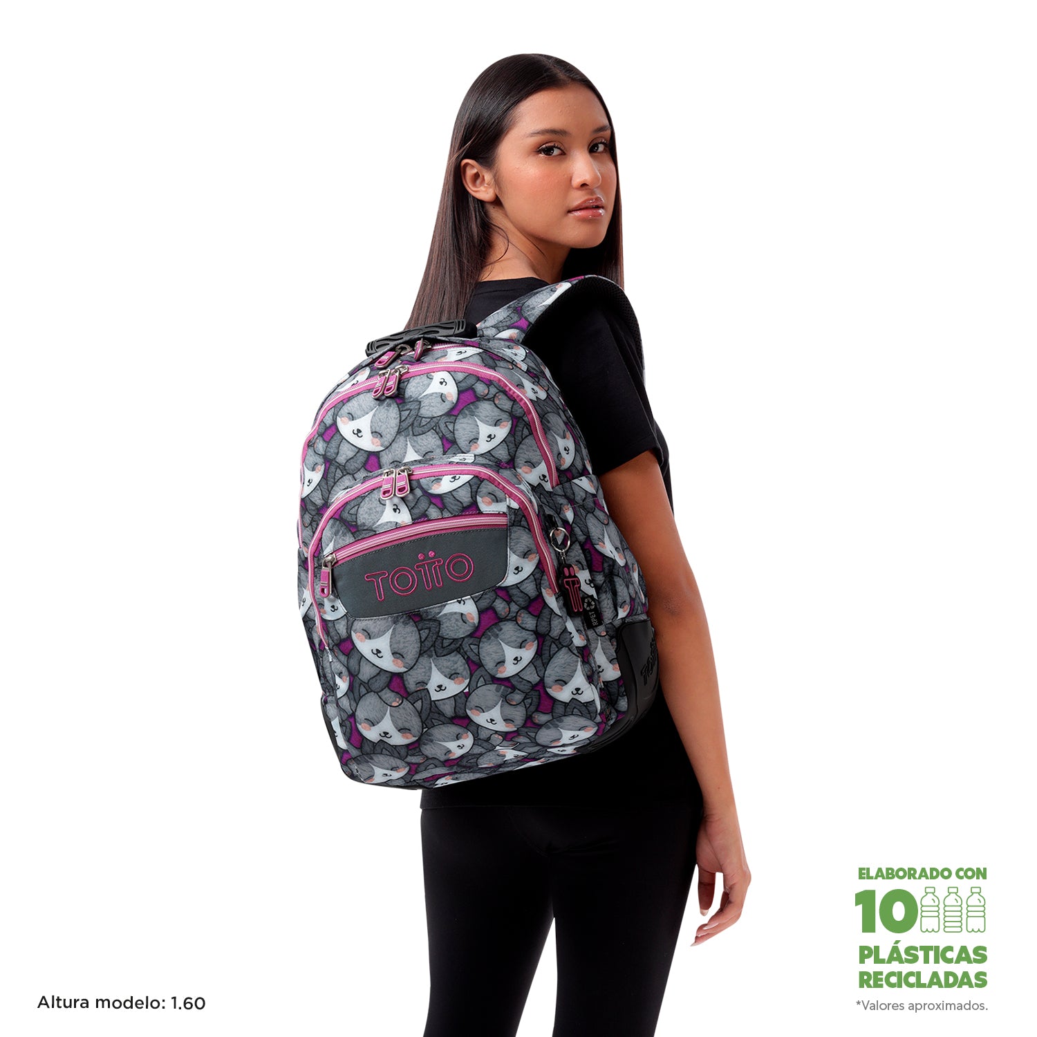 Mochila Escolar 8 a 12 anos Rayol | TOTTO | Vários padrões