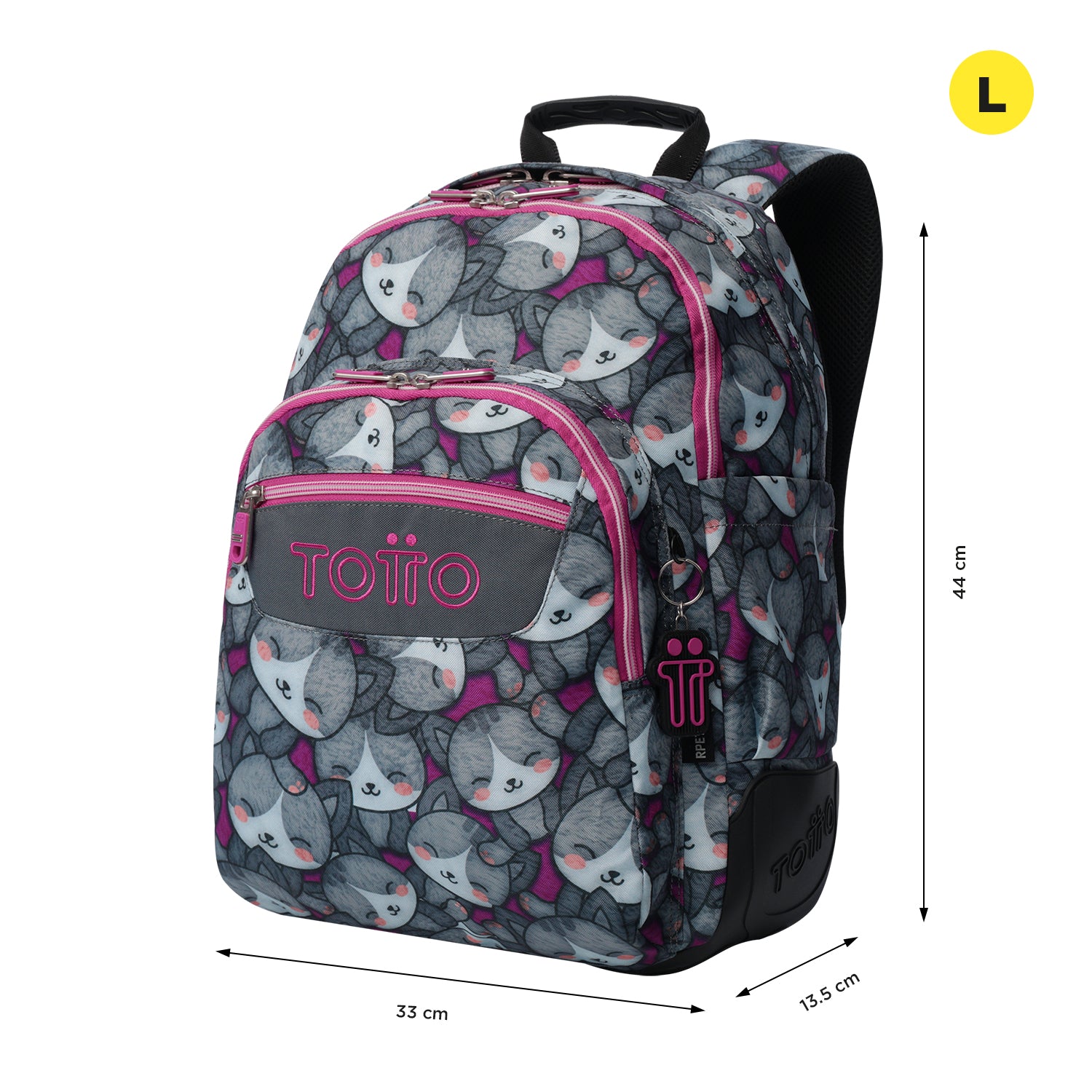 Mochila Escolar 8 a 12 anos Rayol | TOTTO | Vários padrões