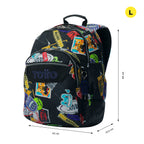 School Set TOTTO Rayol Backpack + Tablero Triple Pencil Case 0FB