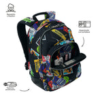 Mochila Escolar 8 a 12 anos Rayol | TOTTO | Vários padrões