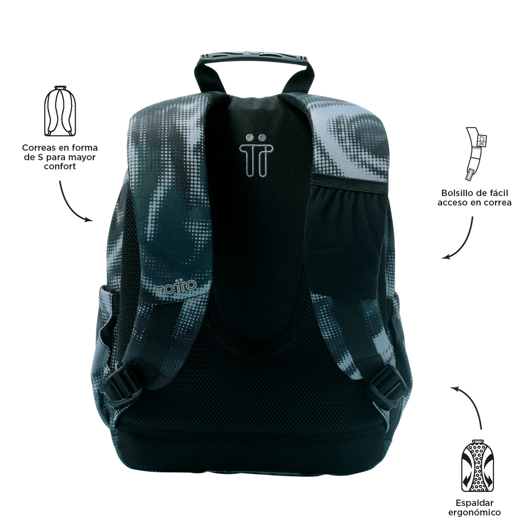Mochila Escolar 6 e 7 anos Gommas | TOTTO | Vários padrões disponíveis