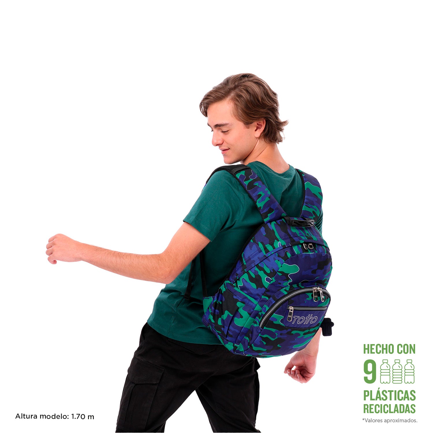 Mochila Escolar 6 e 7 anos Gommas | TOTTO | Vários padrões disponíveis