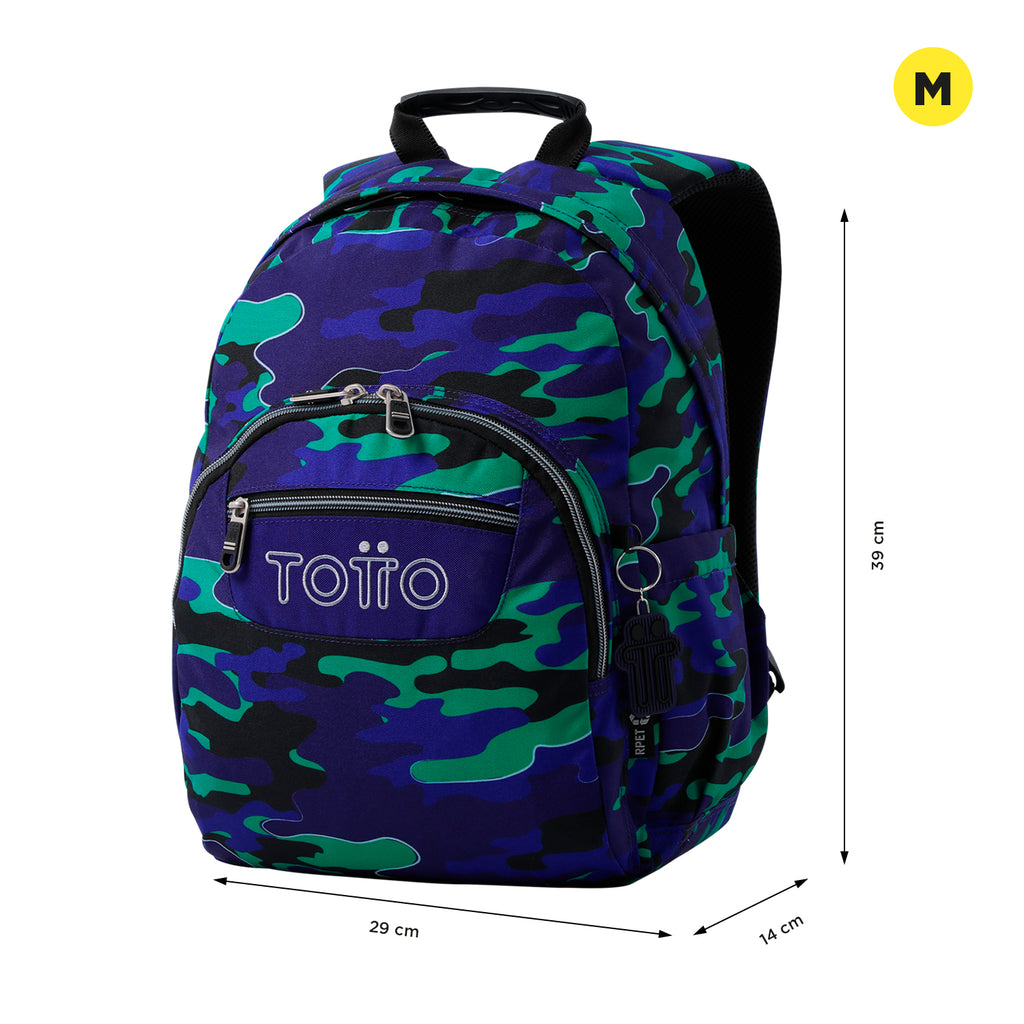 Mochila Escolar 6 e 7 anos Gommas | TOTTO | Vários padrões disponíveis