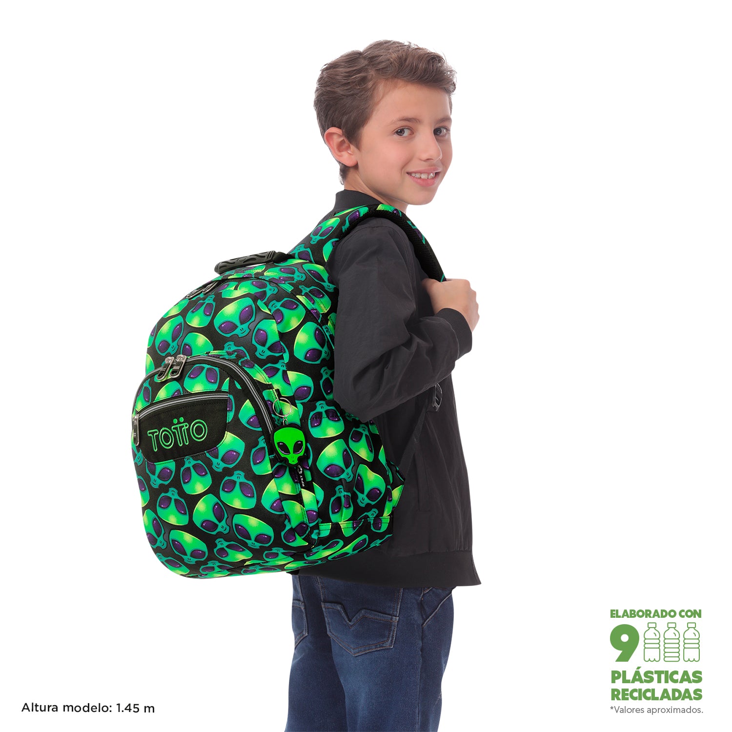 Mochila Escolar 6 e 7 anos Gommas | TOTTO | Vários padrões disponíveis