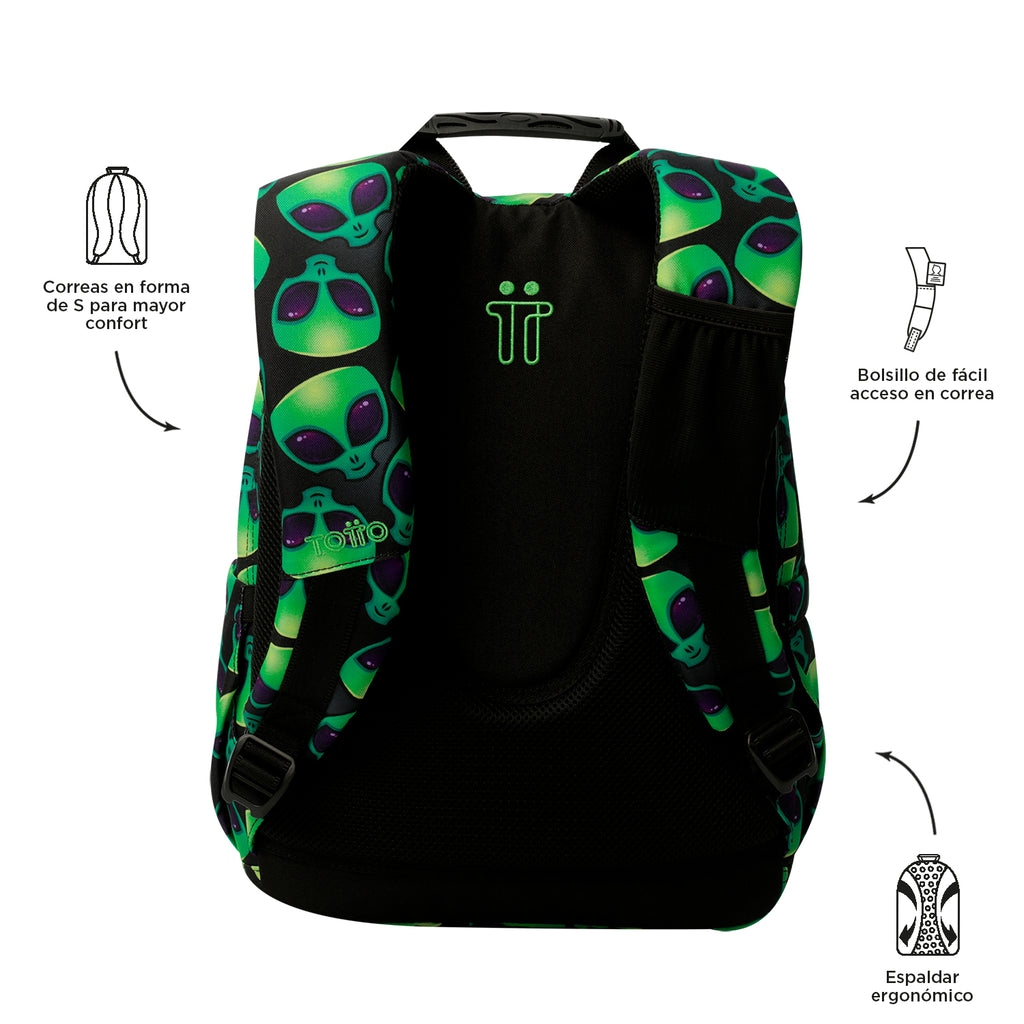 Mochila Escolar 6 e 7 anos Gommas | TOTTO | Vários padrões disponíveis