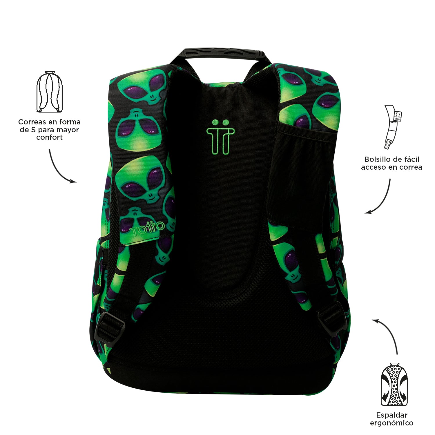 Mochila Escolar 6 e 7 anos Gommas | TOTTO | Vários padrões disponíveis