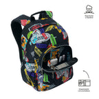 Mochila Escolar 6 e 7 anos Gommas | TOTTO | Vários padrões disponíveis