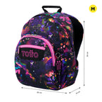 Mochila Escolar 6 e 7 anos Gommas 5Q5 | TOTTO