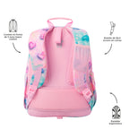 Conjunto Escolar TOTTO Acuareles + Estojo Triplo Tablero 1KB | Adaptável a carrinho de rodas