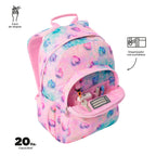 Conjunto Escolar TOTTO Acuareles + Estojo Triplo Tablero 1KB | Adaptável a carrinho de rodas