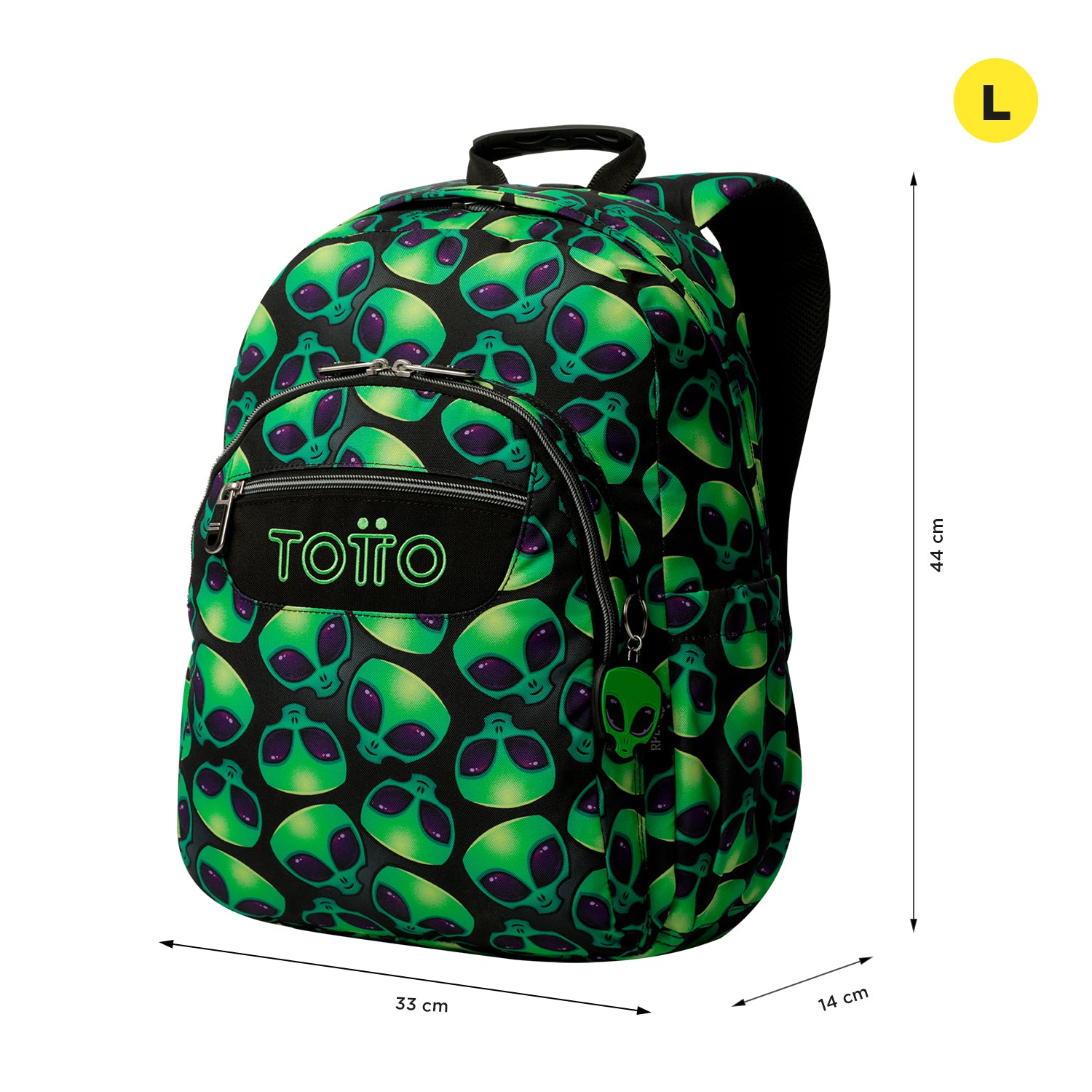 Conjunto Escolar TOTTO Acuareles + Estojo Triplo Tablero 6DS | Adaptável a carrinho de rodas