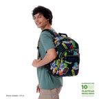 Conjunto Escolar TOTTO Acuareles + Estojo Triplo Tablero 8C5 | Adaptável a carrinho de rodas