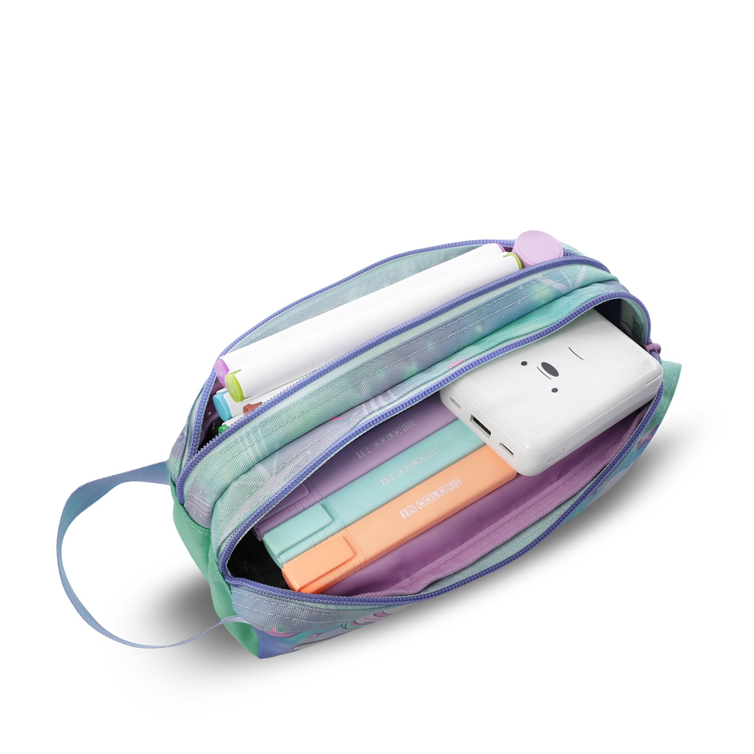 Set Mochila M 6 a 7 años+Fiambrera+Estuche MAGIC DREAMS 6DJ