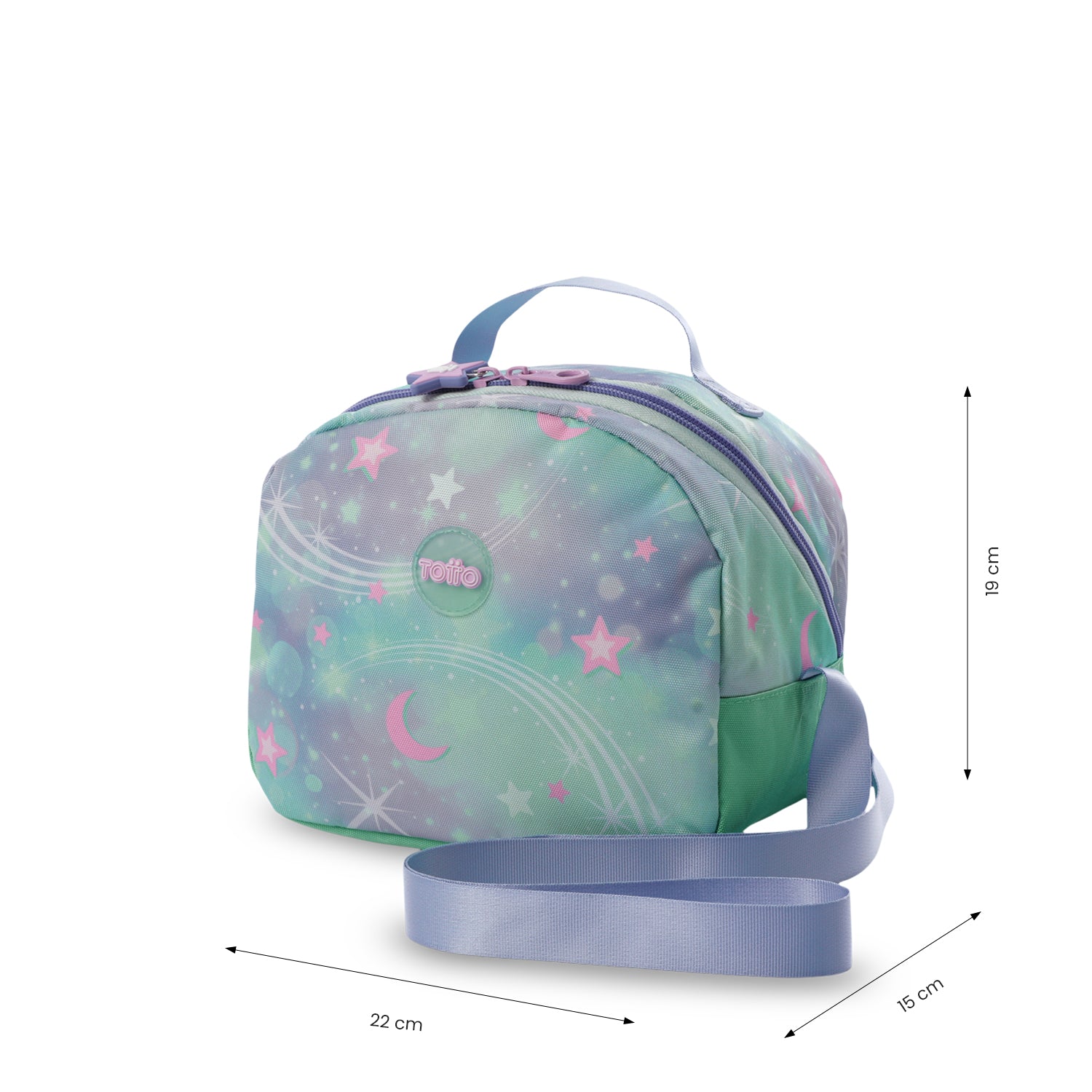 Set Mochila M 6 a 7 años+Fiambrera+Estuche MAGIC DREAMS 6DJ