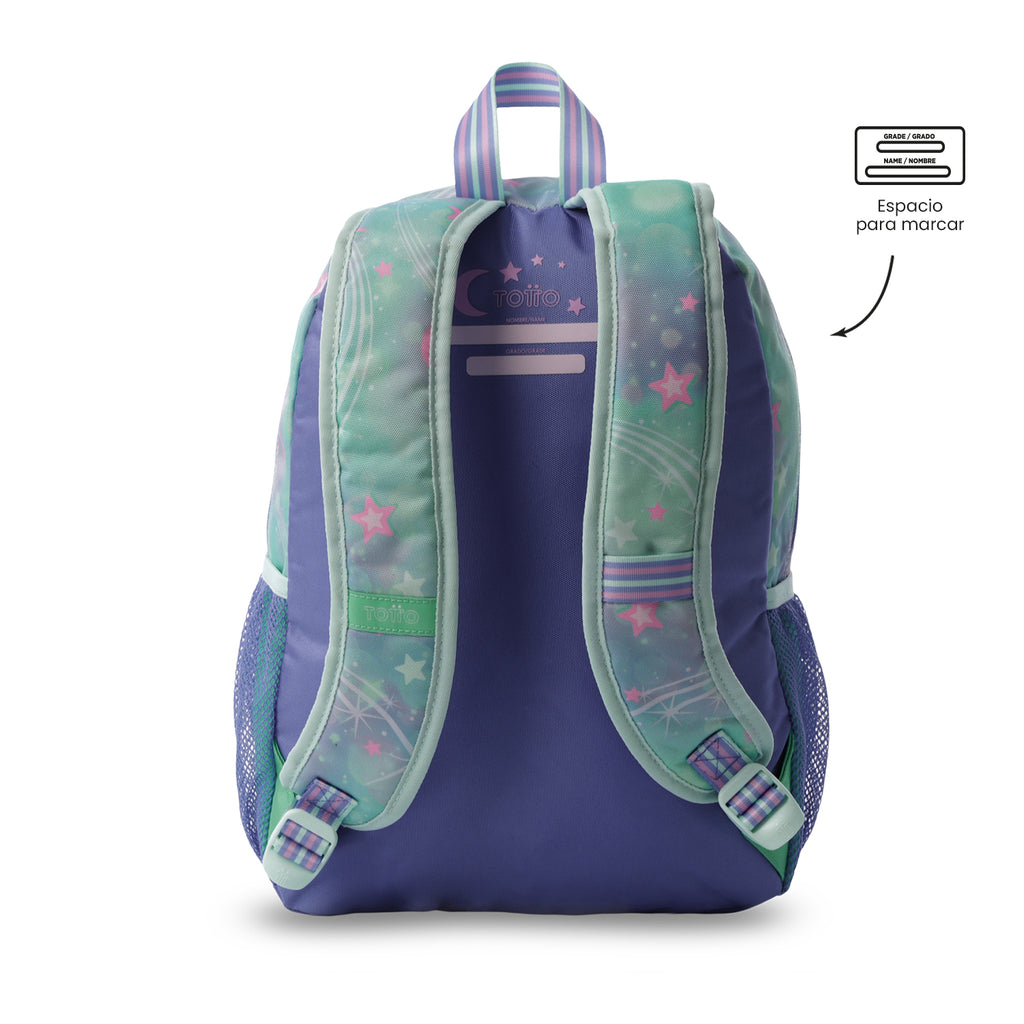 Set Mochila M 6 a 7 años+Fiambrera+Estuche MAGIC DREAMS 6DJ