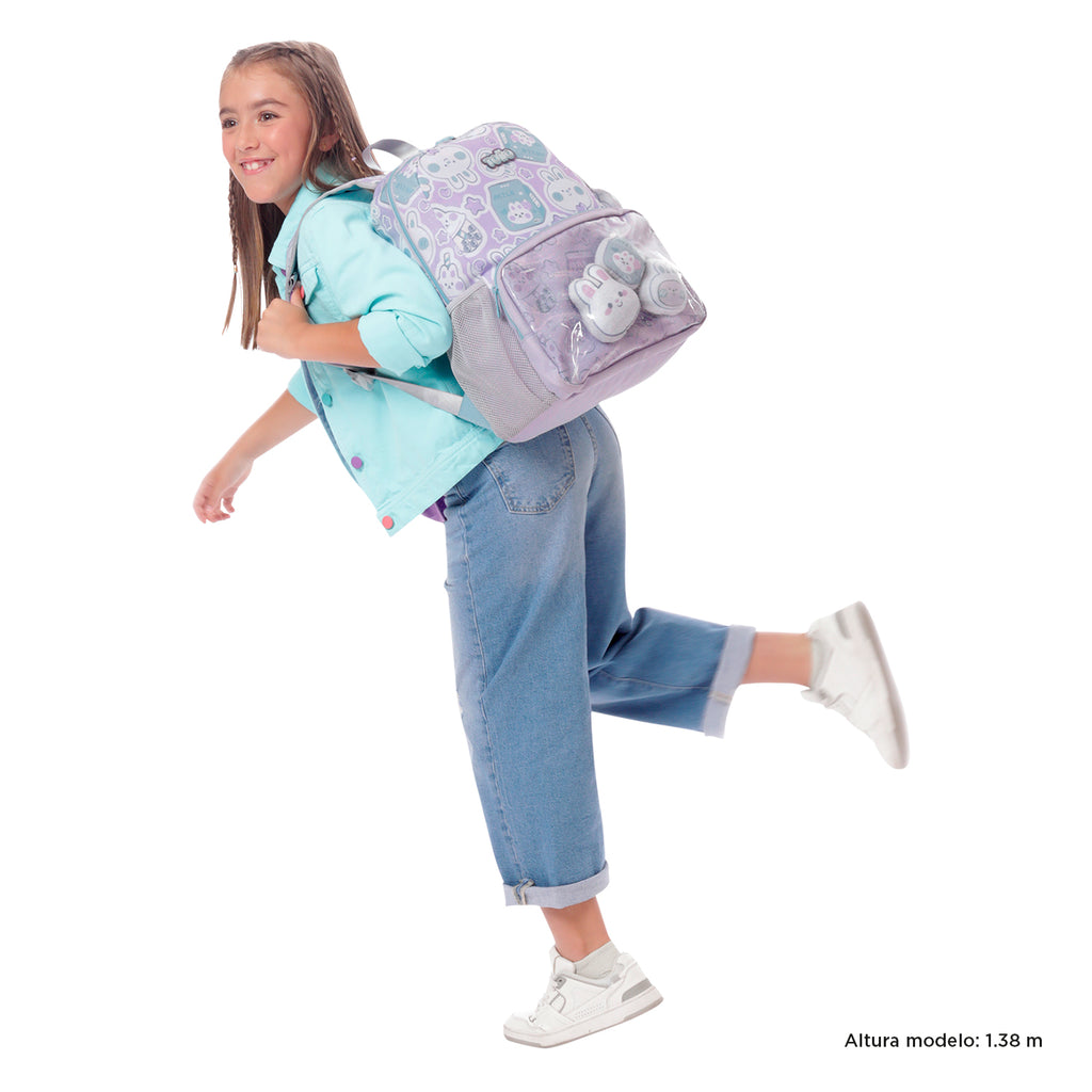 Kawi Kids' Backpack Set + 4QX Pencil Case | Ages 6 and 7 | TOTTO