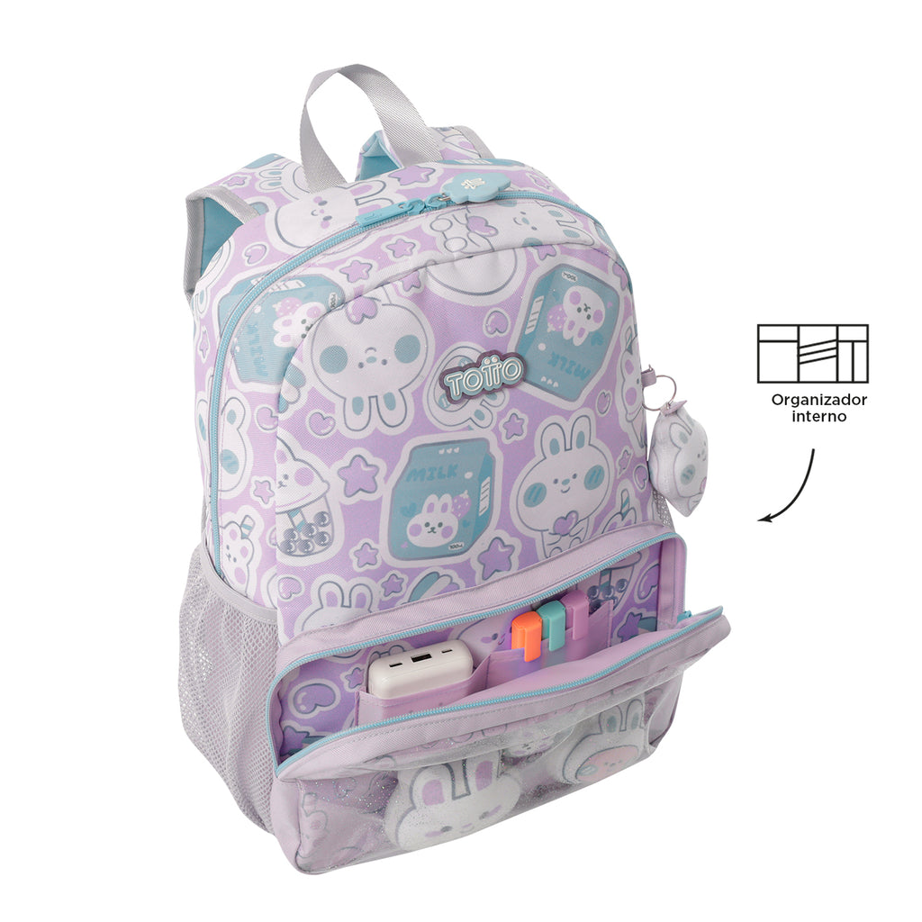 Kawi Kids' Backpack Set + 4QX Pencil Case | Ages 6 and 7 | TOTTO