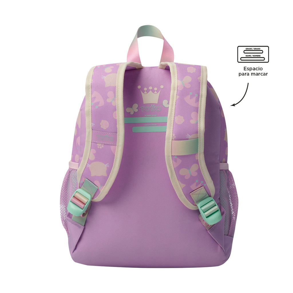 Mochila Infantil TOTTO Queen Cat 1K5 | 6 e 7 Anos