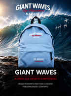 Mochila Giant Waves Top Adventure Nazaré | Surf
