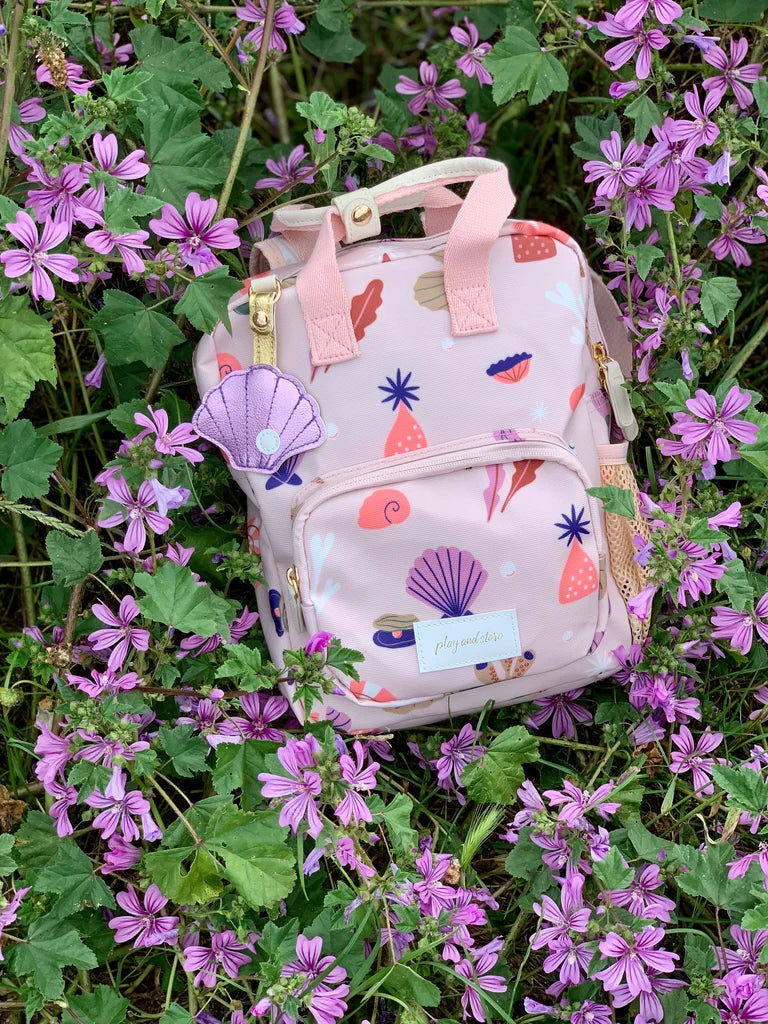Mini Mochila Infantil Shells | Conchas | Play and Store