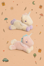 Kit Unicornio Peluche + Estuche Doble TOTTO | Regalo Infantil | Disponible en 2 colores