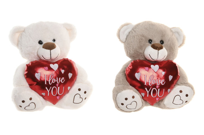 Kit Amor Especial | Peluche I LOVE YOU y Vela Corazón | Osito Disponible en 2 Colores