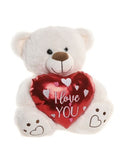 Kit Amor Especial | Peluche I LOVE YOU y Vela Corazón | Osito Disponible en 2 Colores