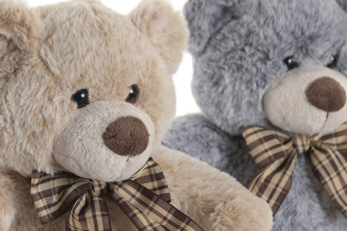 Kit Osito del Corazón | Peluche y Vela Decorativa Corazón | Oso Disponible en 2 Colores
