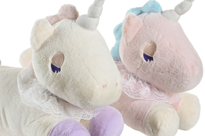 Kit Unicornio Peluche + Estuche Doble TOTTO | Regalo Infantil | Disponible en 2 colores