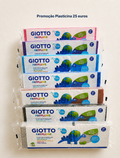 Set of 7 Giotto Patplume Modelling Doughs 350g | 100% Vegetable