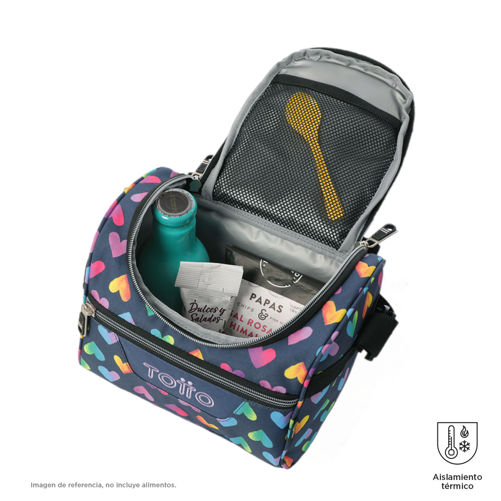 Set Escolar TOTTO - Trolley Renglones + Lonchera Pizarra + Estuche Agapec 3YJ