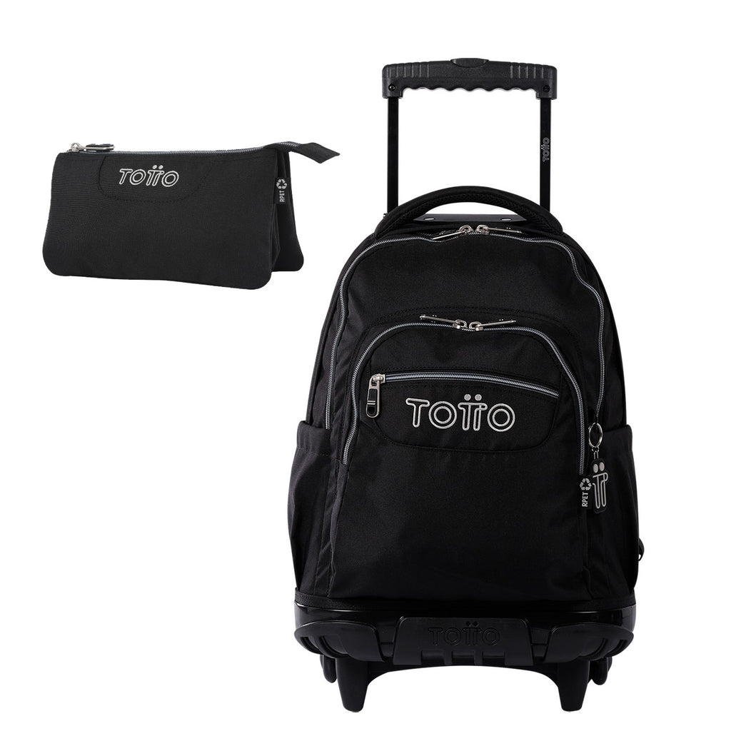 Conjunto Escolar TOTTO Renglones + Estojo Triplo Tablero | Varios Padrões | Rapaz