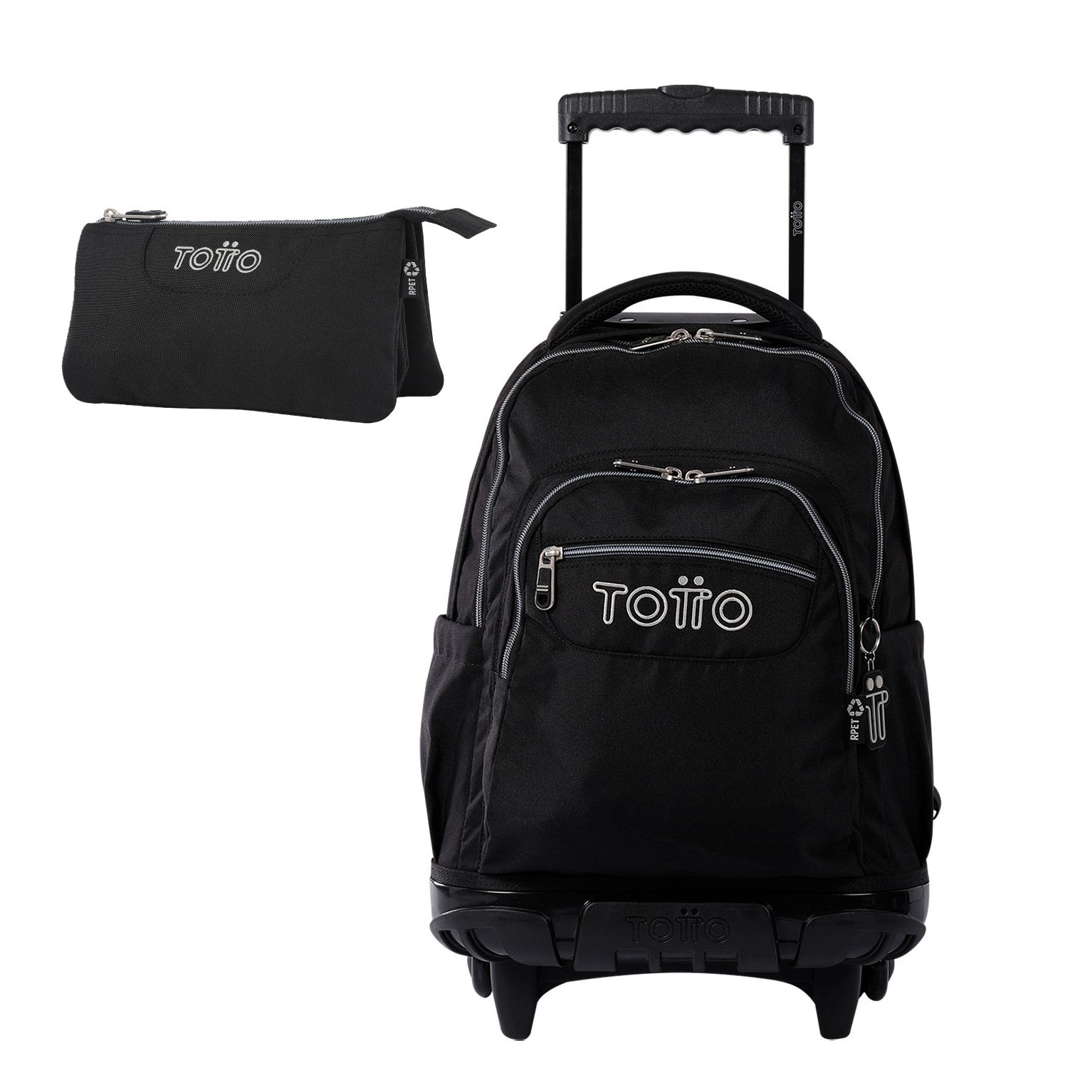 Conjunto Escolar TOTTO Renglones + Estojo Triplo Tablero | Varios Padrões | Rapaz